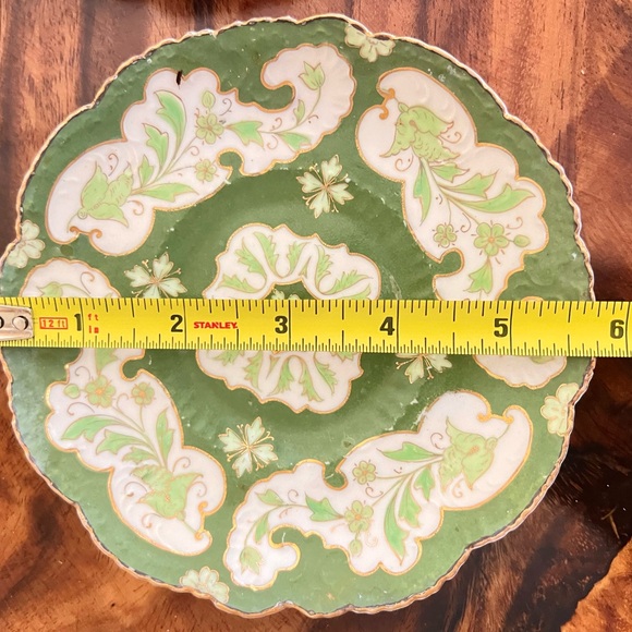 10 piece set Antique Imperial H.S. Austrian China tea set.